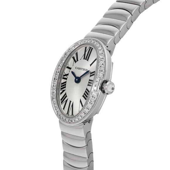 CARTIER Mini Baignoire WB520025 Silver Ladies Watches quartz Used Ginzo - Picture 2 of 6